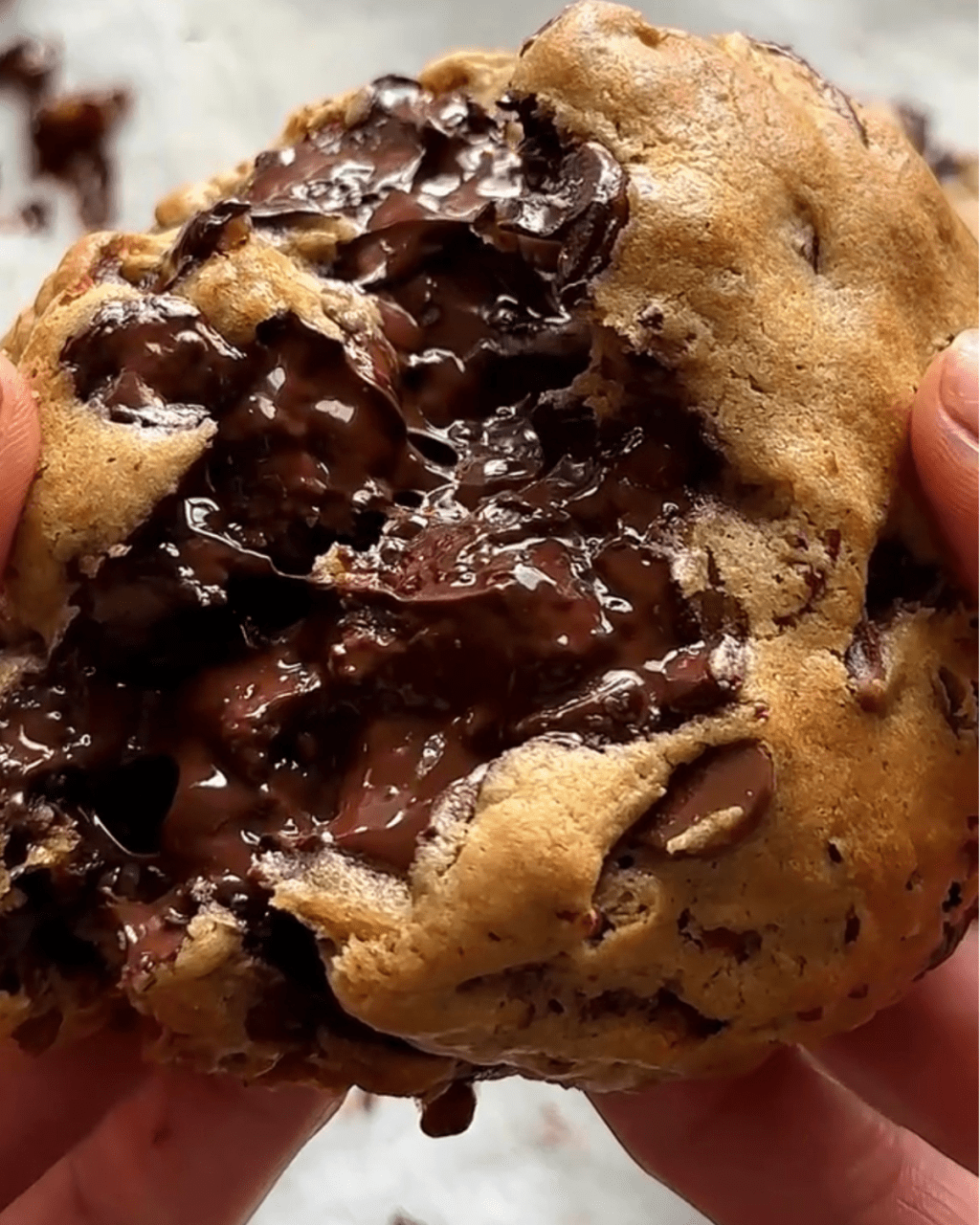 Galletas de Chispas de Chocolate Estilo New York: Grandes, Gorditas y Deliciosas